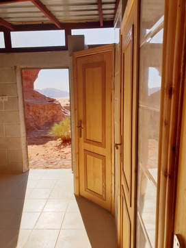 wadi rum camp, wadi rum accommodation, wadi rum hotel, wadi rum overnight, Bathroom facilities in the Wadi Rum desert